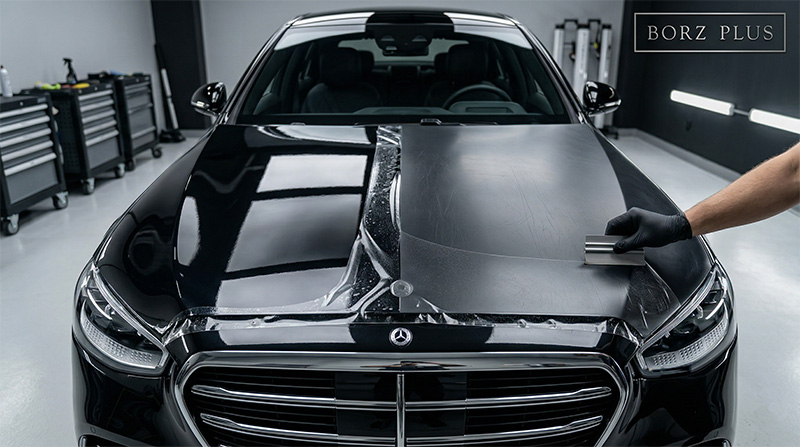 PPF araç kaplama uygulama görseli — Borz Plus İstanbul