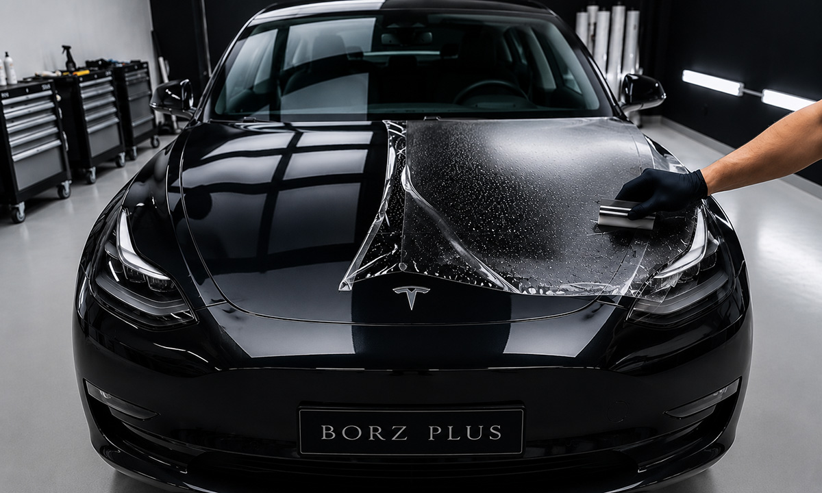 Tesla PPF araç kaplama