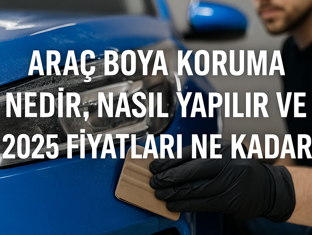 Araç Boya Koruma Nedir, Nasıl Yapılır ve 2025 Fiyatları Ne Kadar?