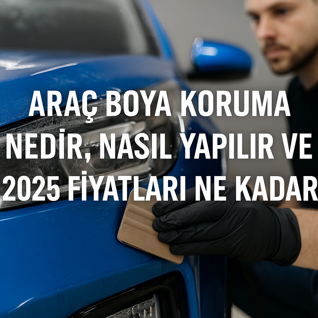 Araç Boya Koruma Nedir, Nasıl Yapılır ve 2025 Fiyatları Ne Kadar?