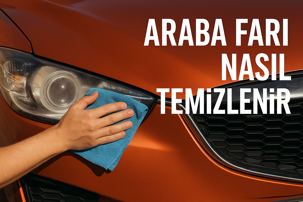 Araba Farı Nasıl Temizlenir?