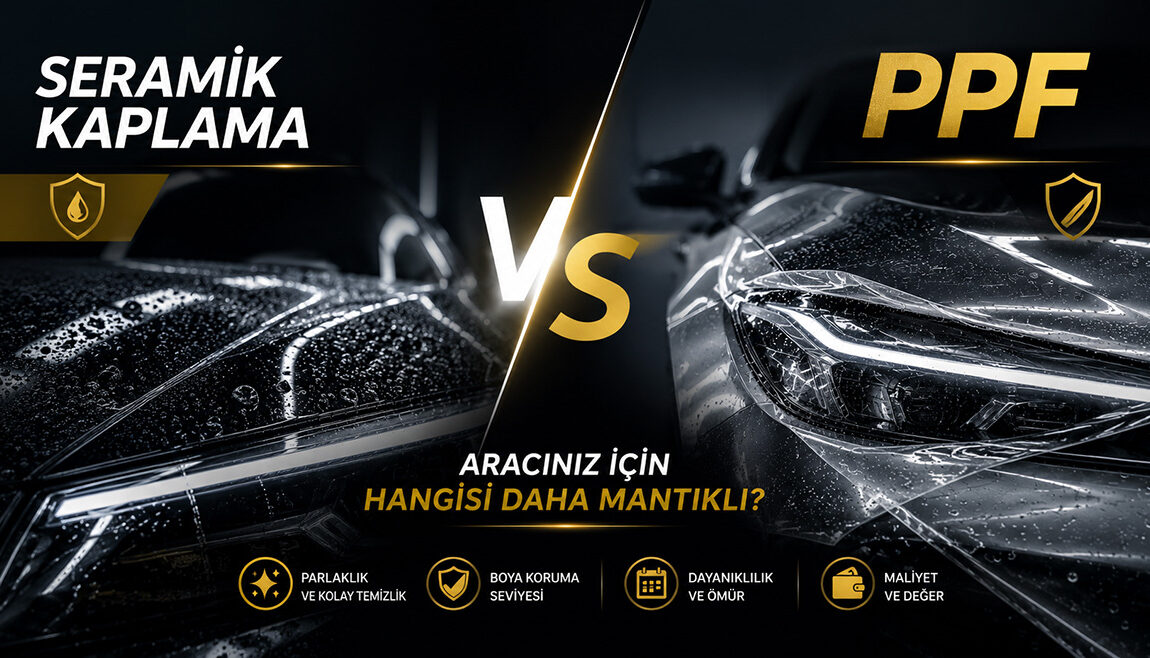 Seramik Kaplama mı PPF mi? Aracınız İçin Hangisi Daha Mantıklı?