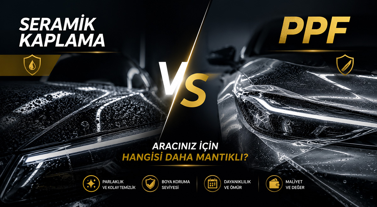 Seramik Kaplama mı PPF mi? Aracınız İçin Hangisi Daha Mantıklı?