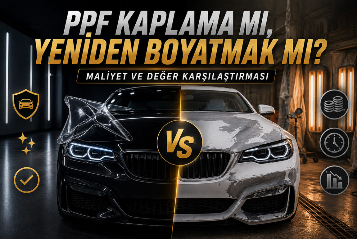 PPF Kaplama mı, Yeniden Boyatmak mı? Maliyet ve Değer Karşılaştırması