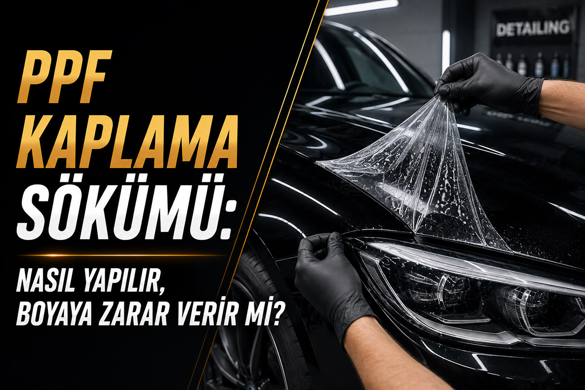 PPF Kaplama Sökümü: Nasıl Yapılır, Boyaya Zarar Verir mi?